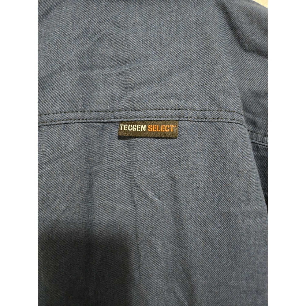 Drifire Mens Work Shirt Navy Blue FR Flame Resistant TECGEN SELECT CAT 2 Size SM - Picture 6 of 8
